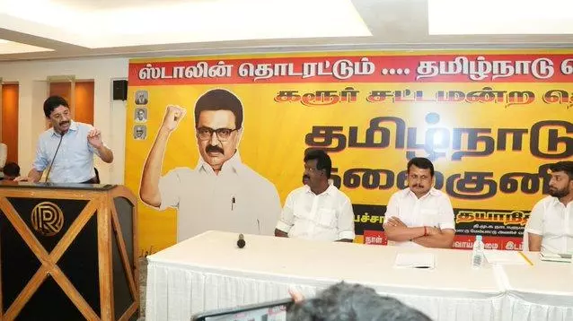 DMK MP Dayanidhi Maran’s remark on Coimbatore residents triggers major political row DMK MP Dayanidhi Maran’s remark on Coimbatore residents triggers major political row