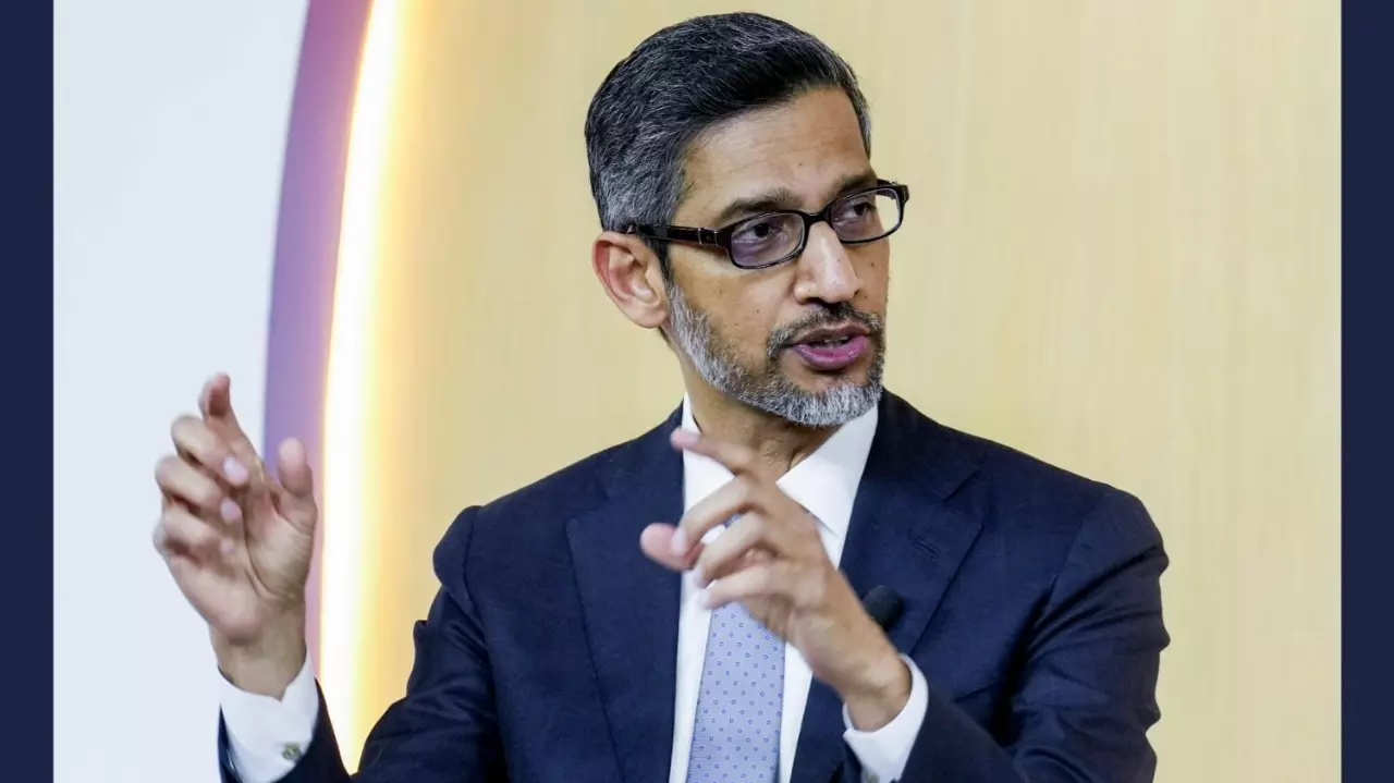 Google CEO Sundar Pichai Google CEO Sundar Pichai
