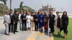 Macrons bond with Bollywood over desi ratatouille, paneer bhurji and kulfi