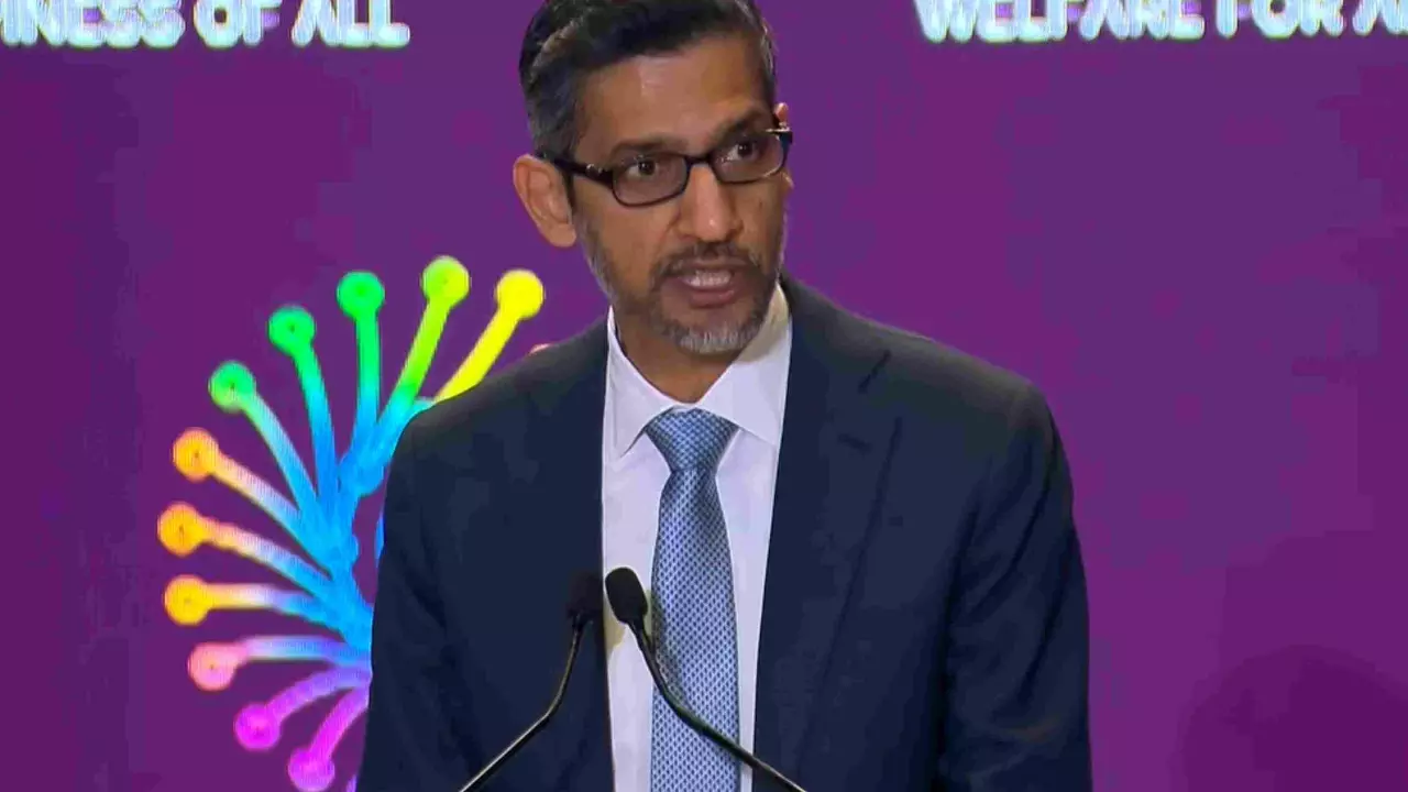 Google CEO Sundar Pichai India AI Impact summit 2026 Google CEO Sundar Pichai India AI Impact summit 2026