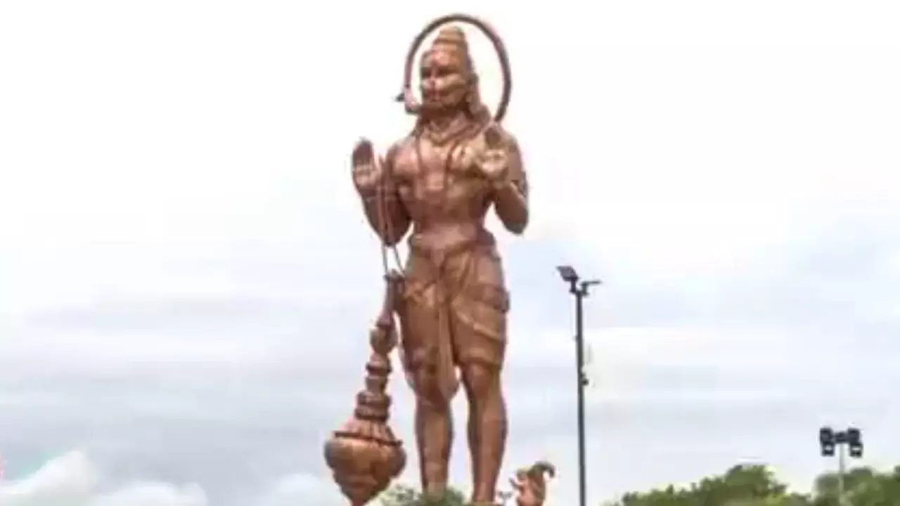 Lord Hanuman statue in Texas, US Lord Hanuman statue in Texas, US