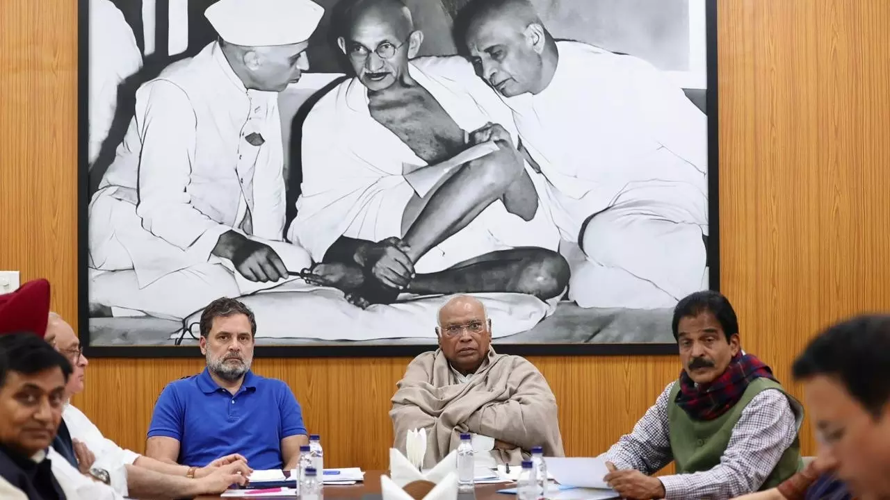 Mallikarjun Kharge, Rahul Gandhi Mallikarjun Kharge, Rahul Gandhi