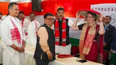 Priyanka Gandhi in Assam