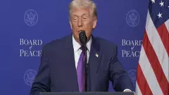 Trump at Board of Peace meeting