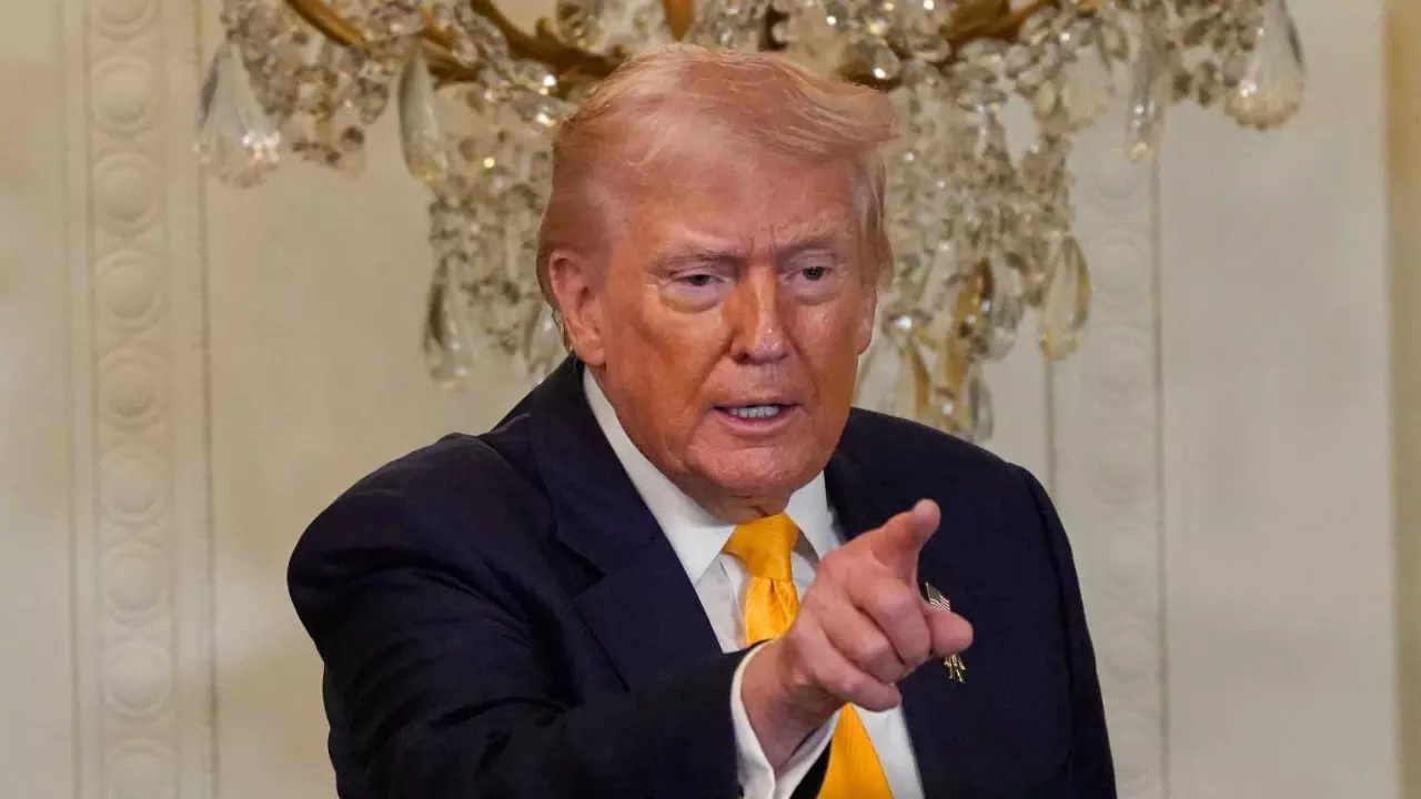 US President Donald Trump US President Donald Trump