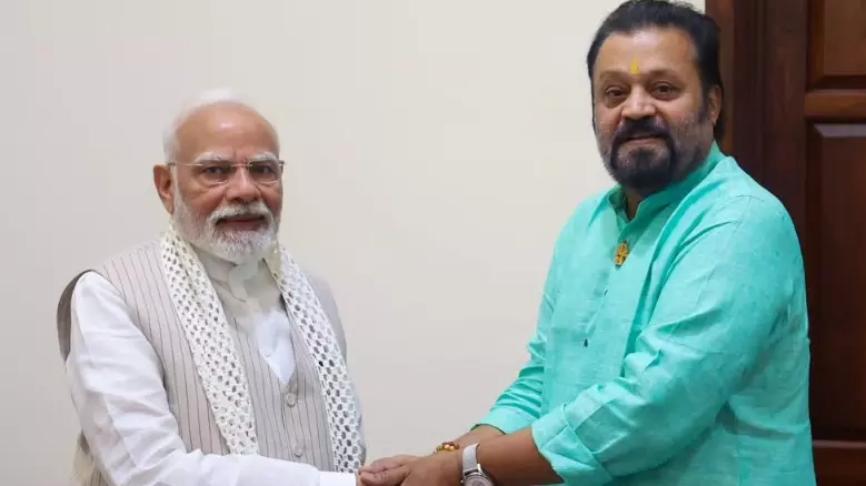 Suresh Gopi says he was instrumental in making Vizhinjam port project happen Suresh Gopi says he was instrumental in making Vizhinjam port project happen