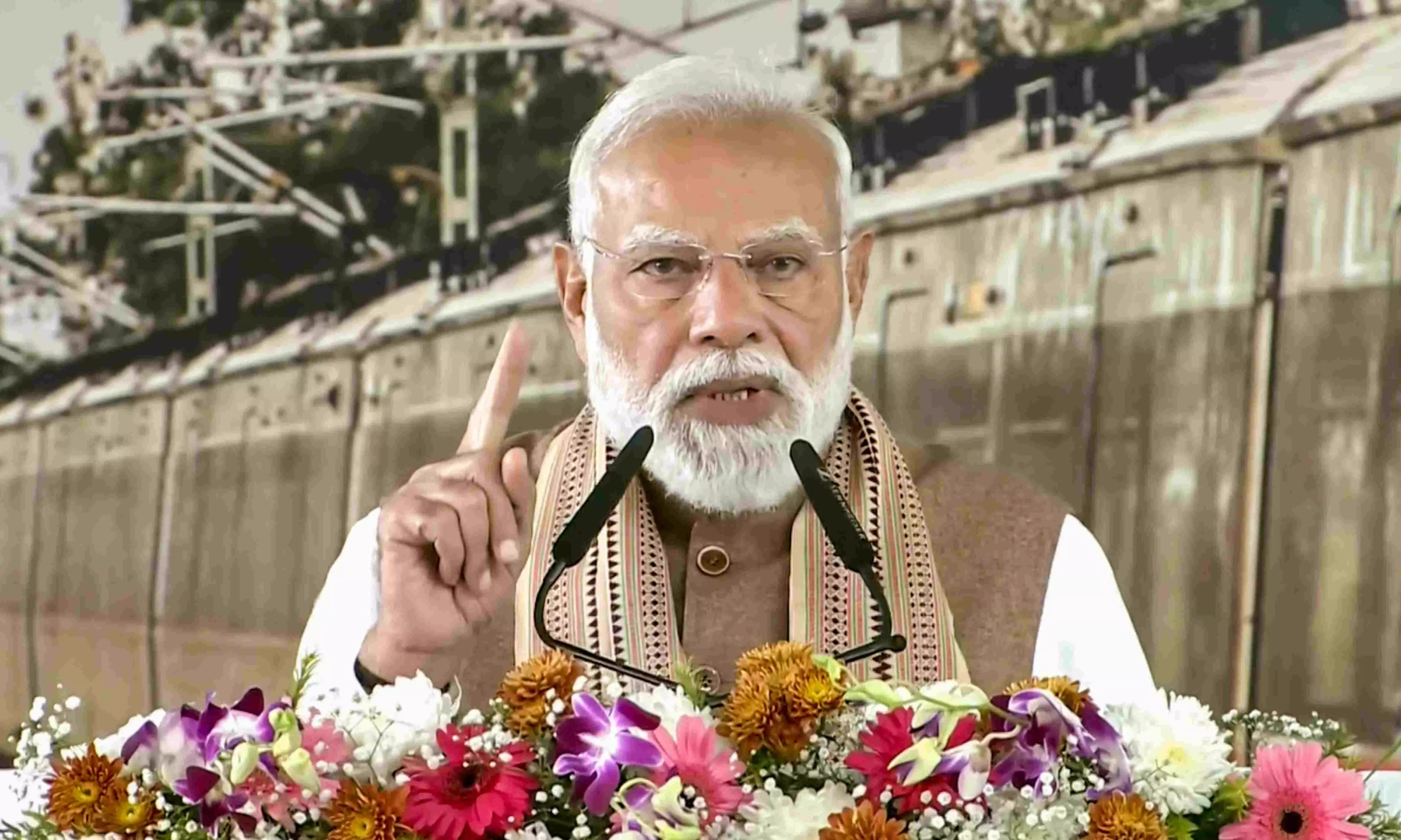 Prime Minister Narendra Modi in Meerut Prime Minister Narendra Modi in Meerut