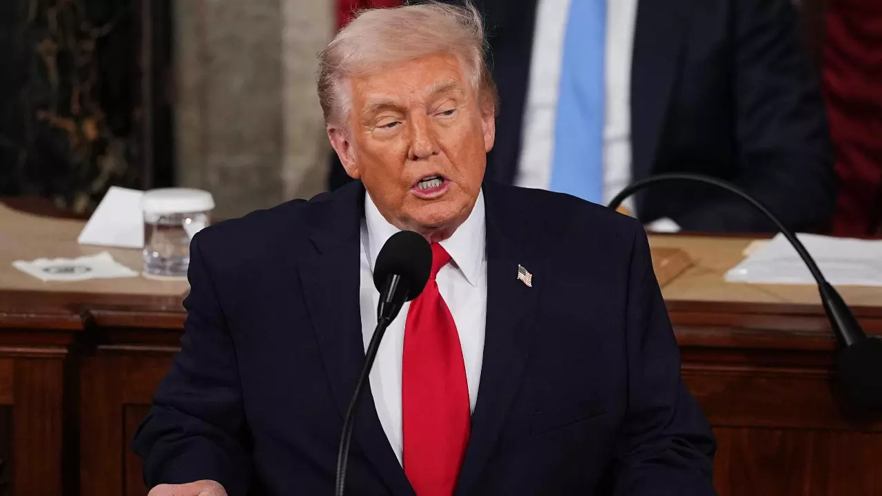 US President Donald Trump
