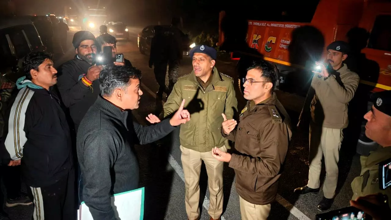 Police officials from Delhi and Shimla