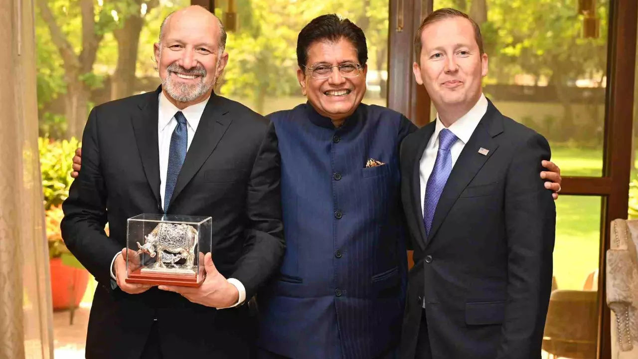 Goyal discusses India-US trade with Lutnick amid tariff uncertainty