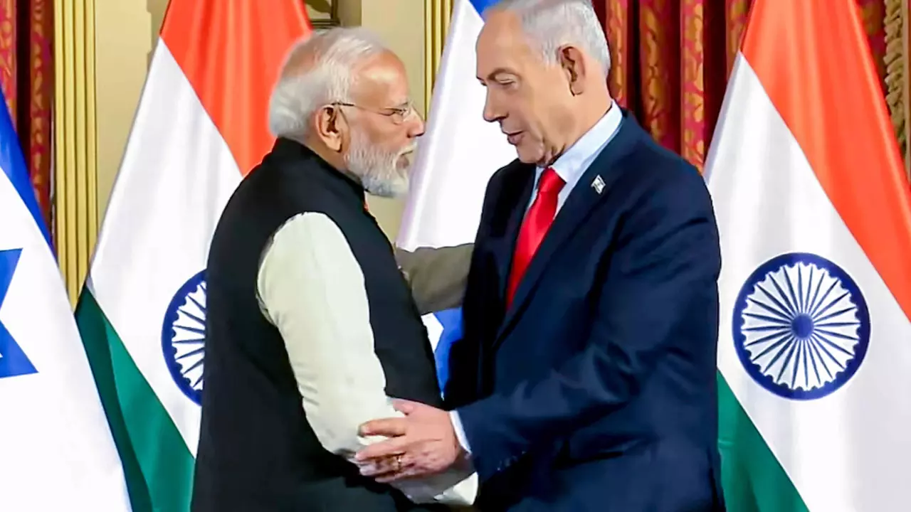 ‘Not a dry eye in Israel’: Modi visit ends with history, hugs and a UPI deal