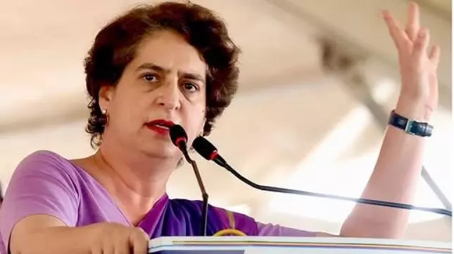 Priyanka claimed BJP government lacked any moral accountability. Photo: Instagram/priyankagandhivadra