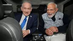 Prime Minister Narendra Modi with his Israeli counterpart Benjamin Netanyahu