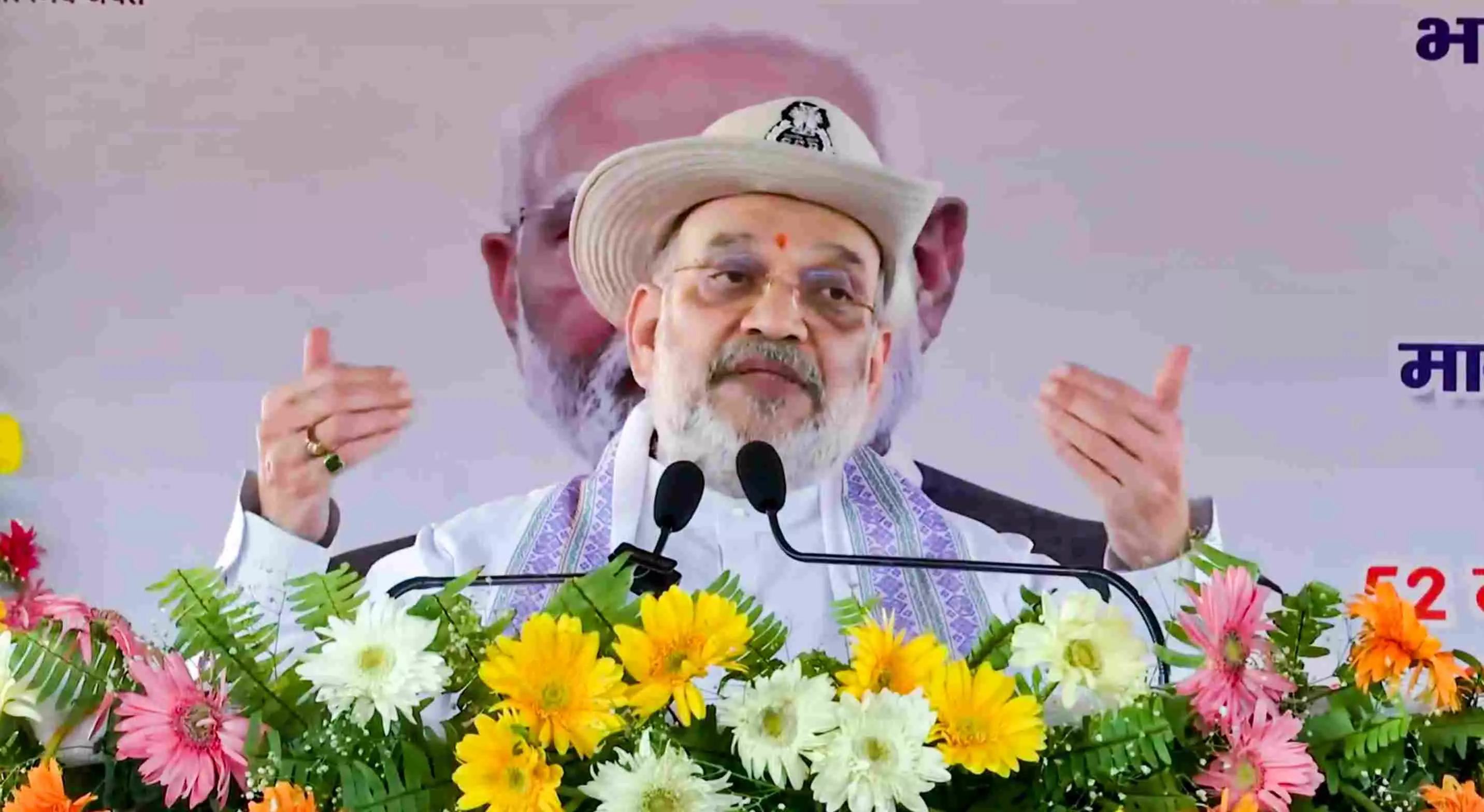 Amit Shah says BJP will win West Bengal elections, vows to drive out ‘infiltrators’ Amit Shah says BJP will win West Bengal elections, vows to drive out ‘infiltrators’