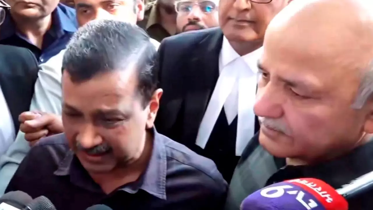 Arvind Kejriwal and Manish Sisodia