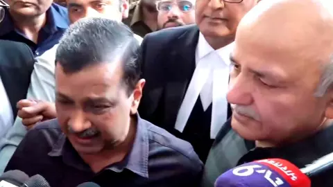 Arvind Kejriwal and Manish Sisodia Arvind Kejriwal and Manish Sisodia