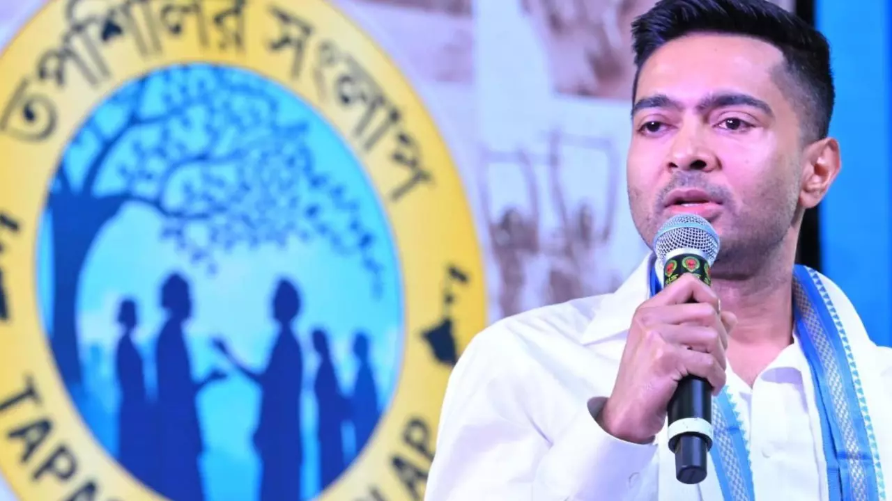 TMC national general secretary Abhishek Banerjee