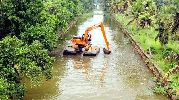 What was earlier an organic trade network is now being rebuilt as a planned transport corridor project, with dredgers replacing pole boats and scheduled services replacing tide-based movement. Photo: By special arrangement. What was earlier an organic trade network is now being rebuilt as a planned transport corridor project, with dredgers replacing pole boats and scheduled services replacing tide-based movement. Photo: By special arrangement.