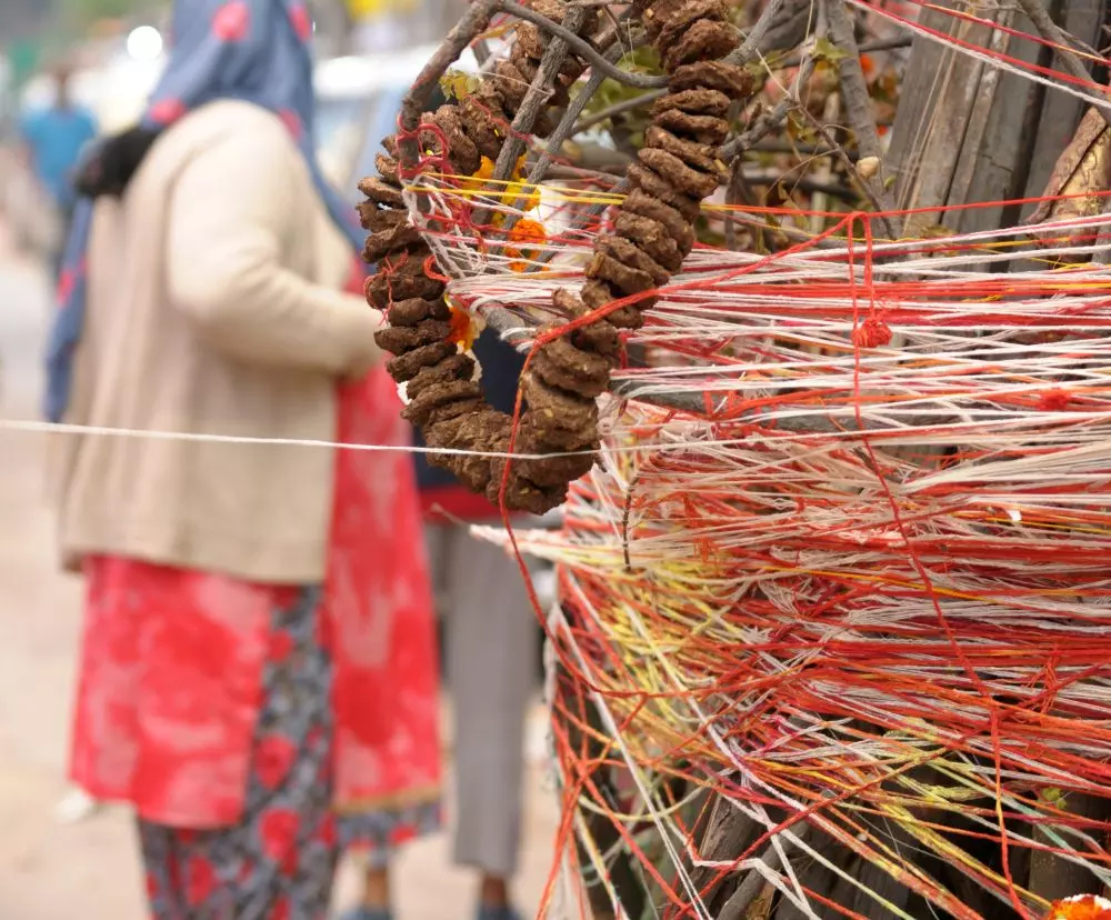 Like many other Indian festivals, the origins of Holi too are rooted in a legend — that of the burning of the demon Holika (celebrated as Holika Dahan the day before Holi) and the triumph of good over evil. Photo: Prerna Jain