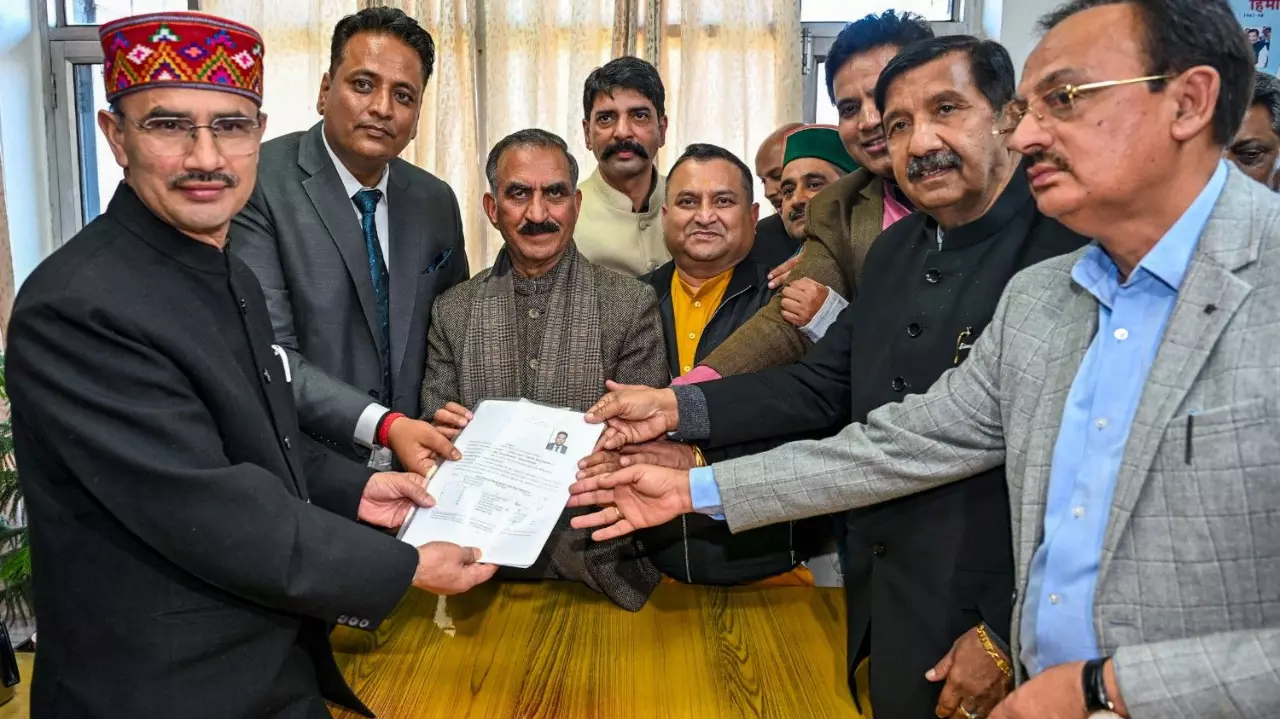 Congress Rajya Sabha election candidate Anurag Sharma