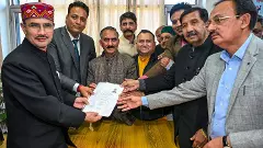 Congress Rajya Sabha election candidate Anurag Sharma