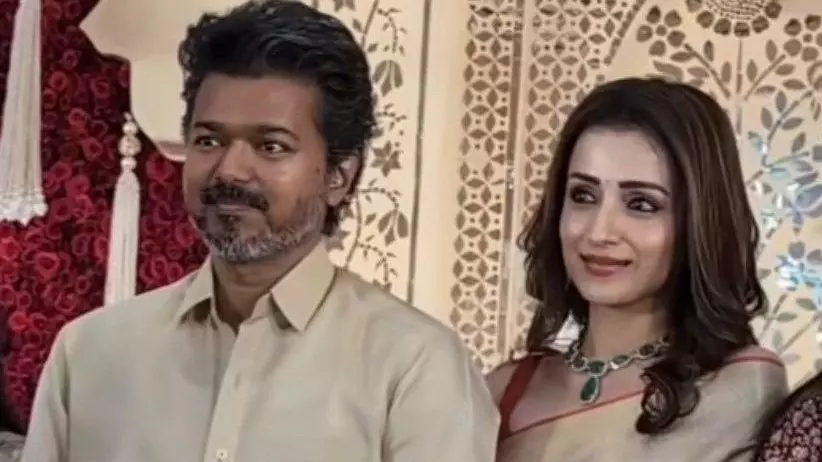 Vijay and Trishas first appearance after divorce petition raises eyebrows