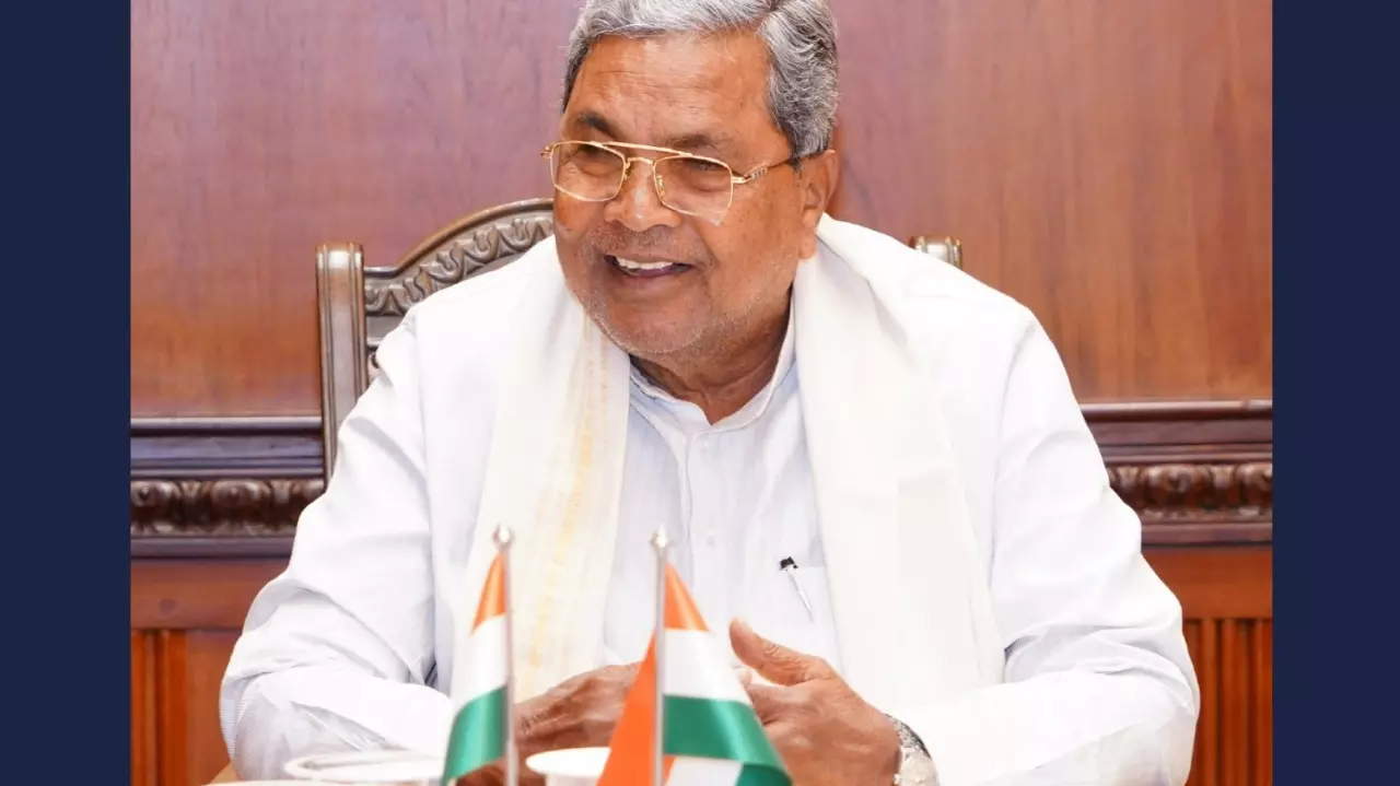 Karnataka CM Siddaramaiah