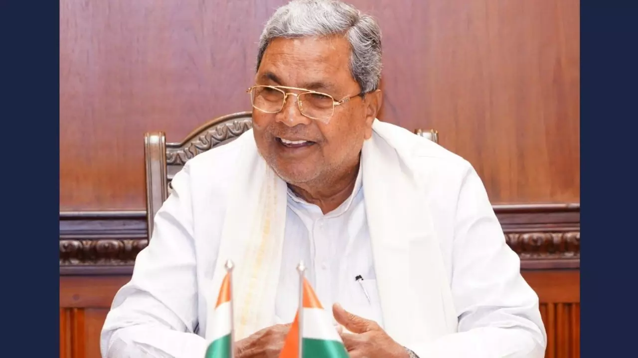 Karnataka CM Siddaramaiah