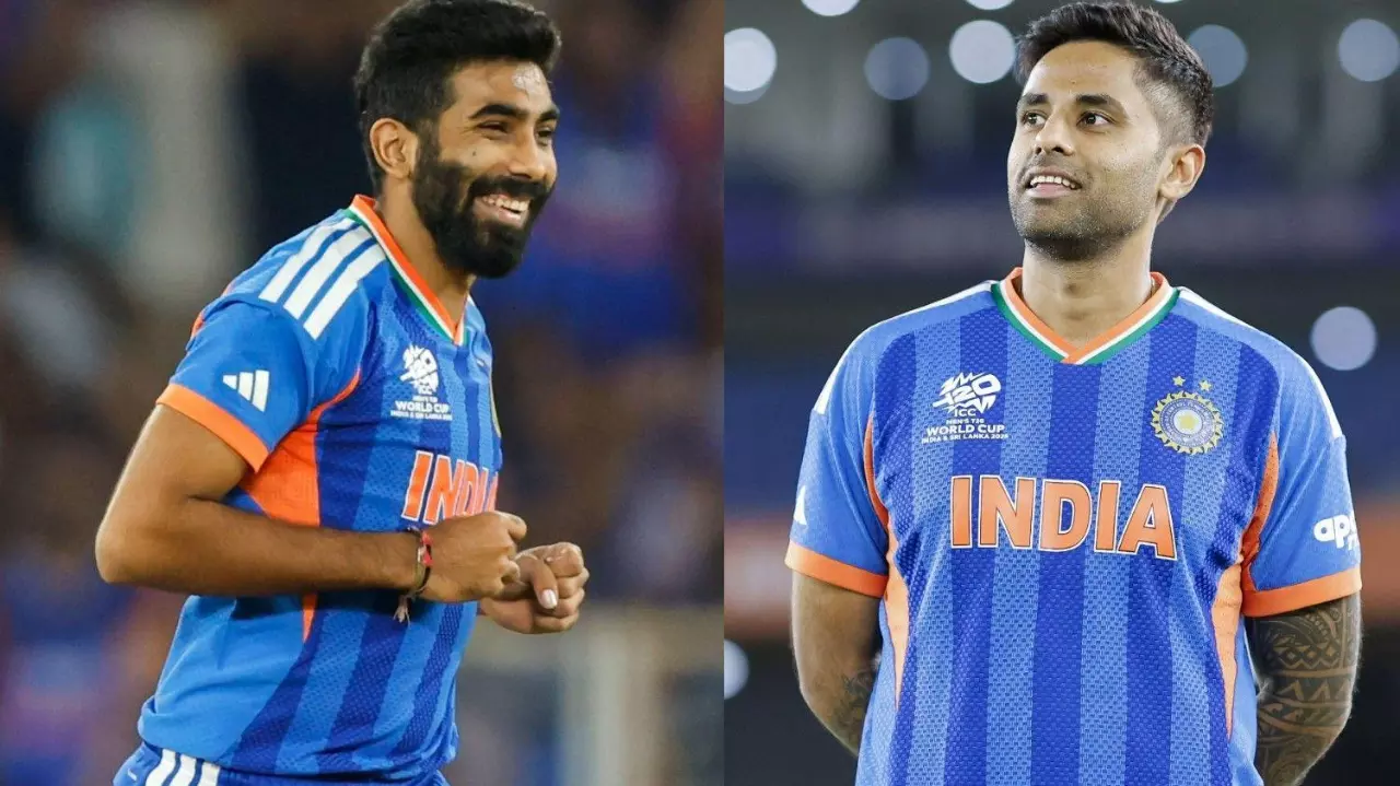 Jasprit Bumrah and Suryakumar Yadav