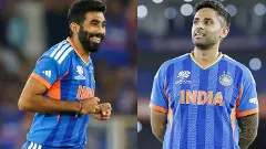 Jasprit Bumrah and Suryakumar Yadav Jasprit Bumrah and Suryakumar Yadav