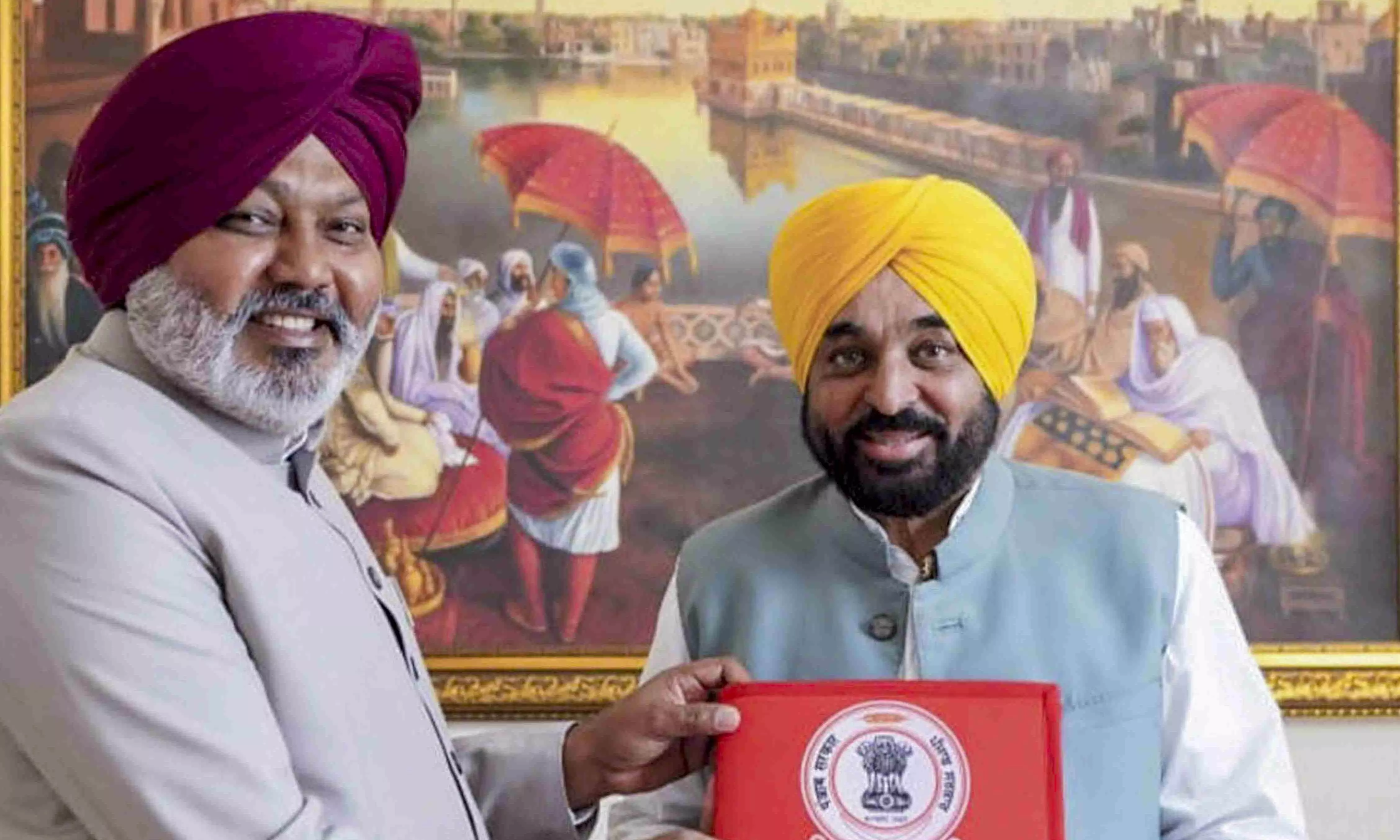 Bhagwant Mann Harpal Singh Cheema Bhagwant Mann Harpal Singh Cheema