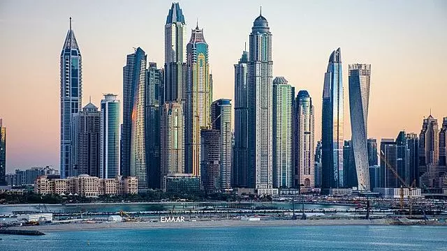 Dubai Marina skyline