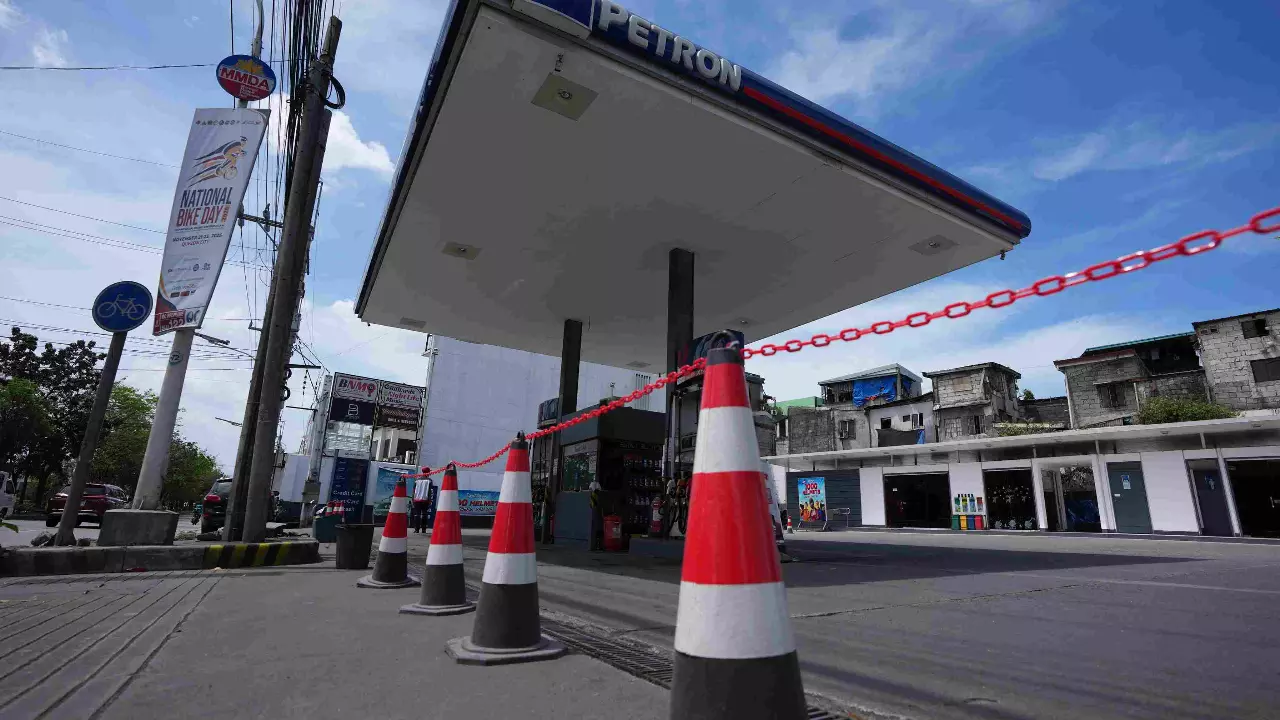 gasoline station in Philippines