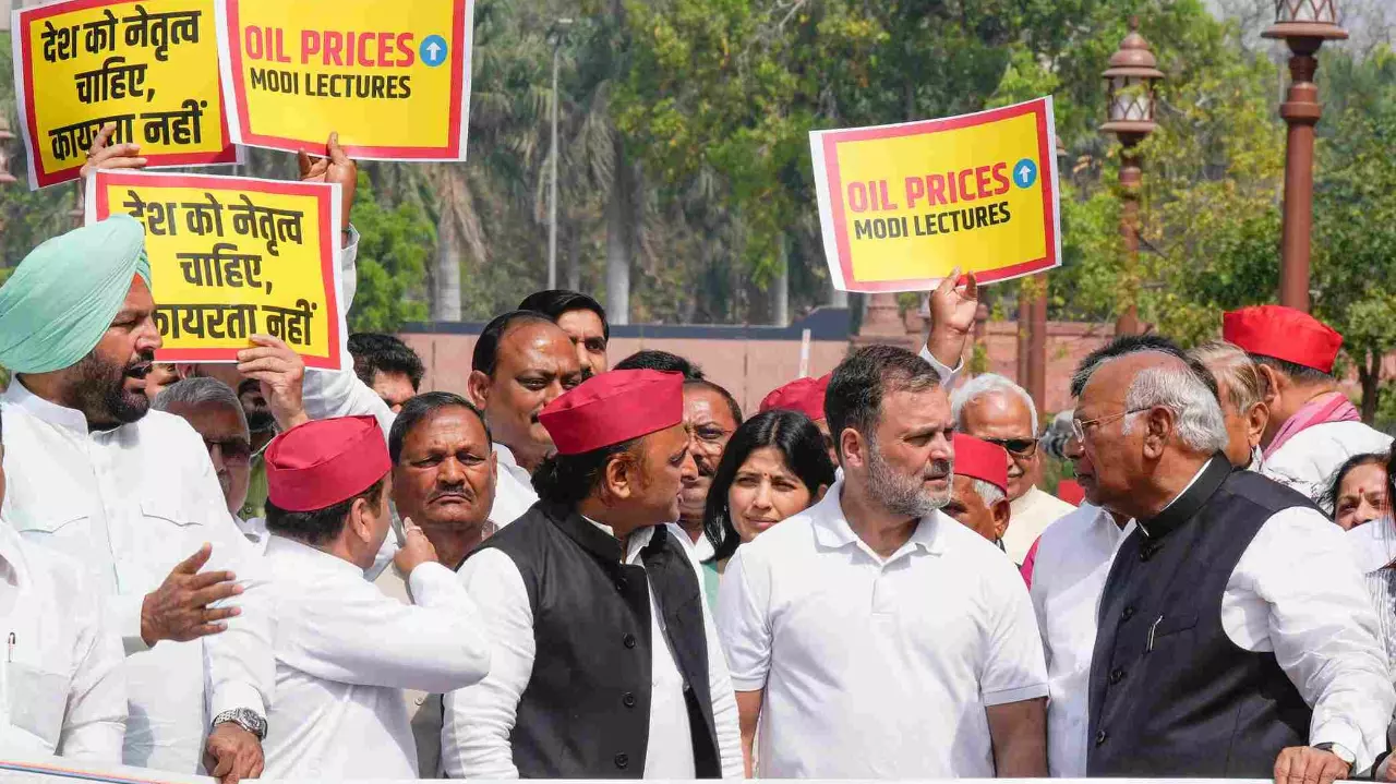 Rahul: Govt not allowing discussion on West Asia fearing it would expose PM