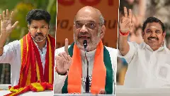 Actor Vijay, Amit Shah, Edappadi K Palaniswami