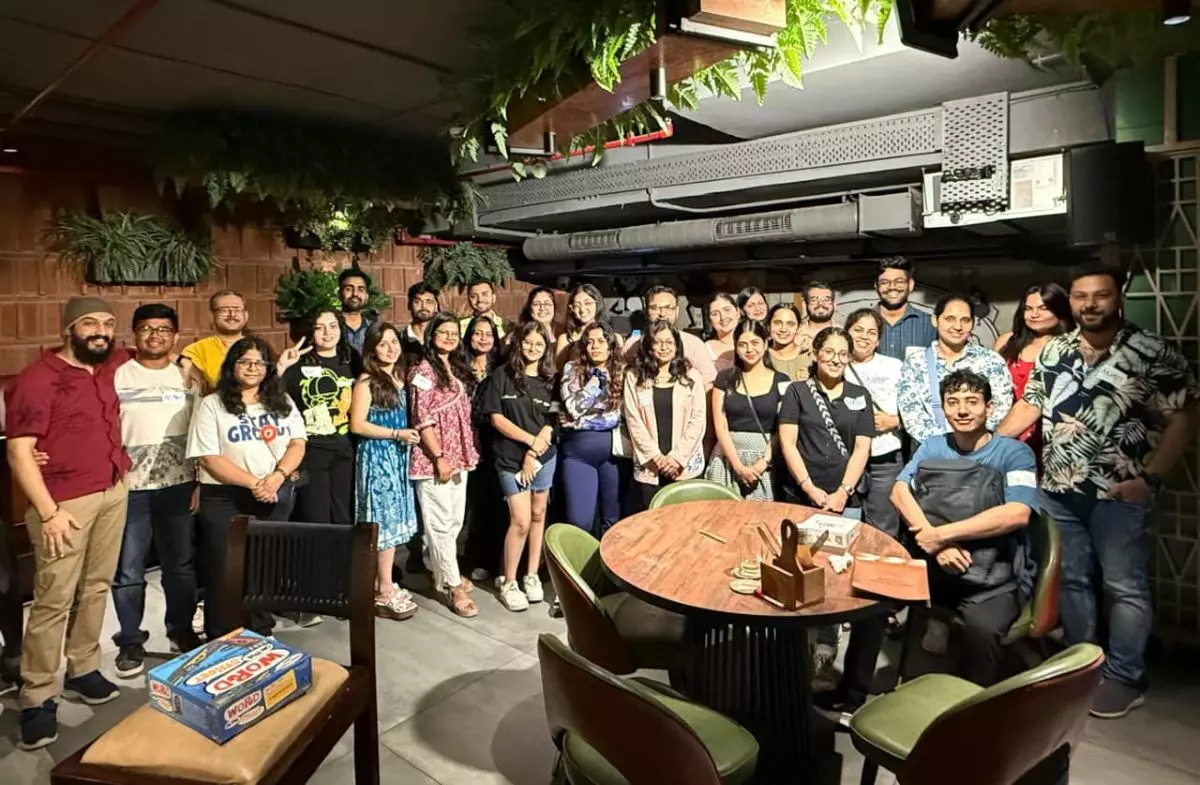 The community of board game lovers in Chandigarh formed by Akshit Shrivastava after one of their games sessions. Photo: By special arrangement The community of board game lovers in Chandigarh formed by Akshit Shrivastava after one of their games sessions. Photo: By special arrangement