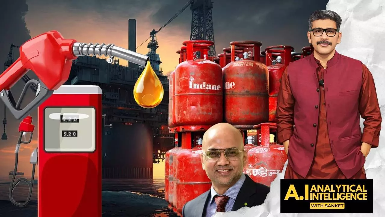 Oil tanker passing through Strait Hormuz