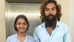 Monalisa Bhonsle and her boyfriend Farman