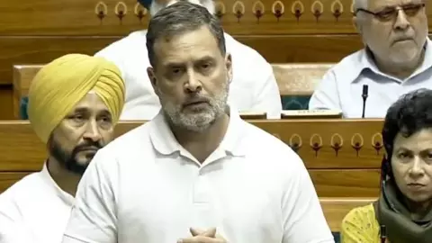 Rahul Gandhi in Lok Sabha
