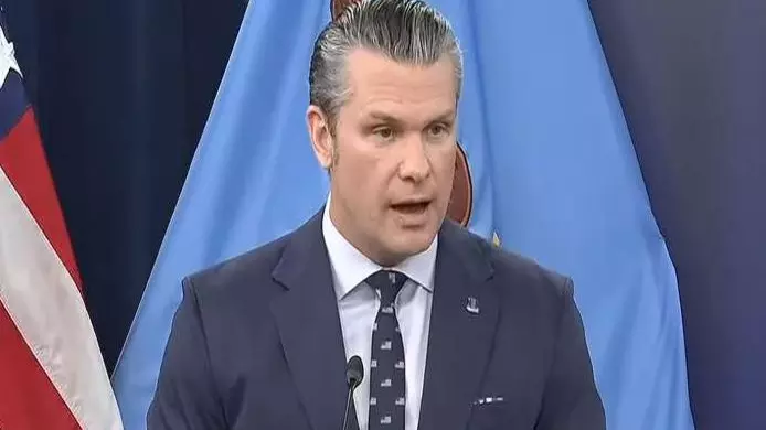 US Secretary of War Pete Hegseth