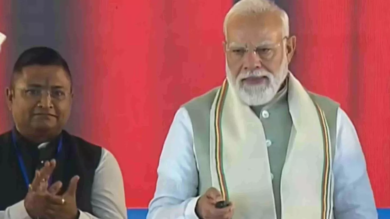 Narendra Modi in Assam