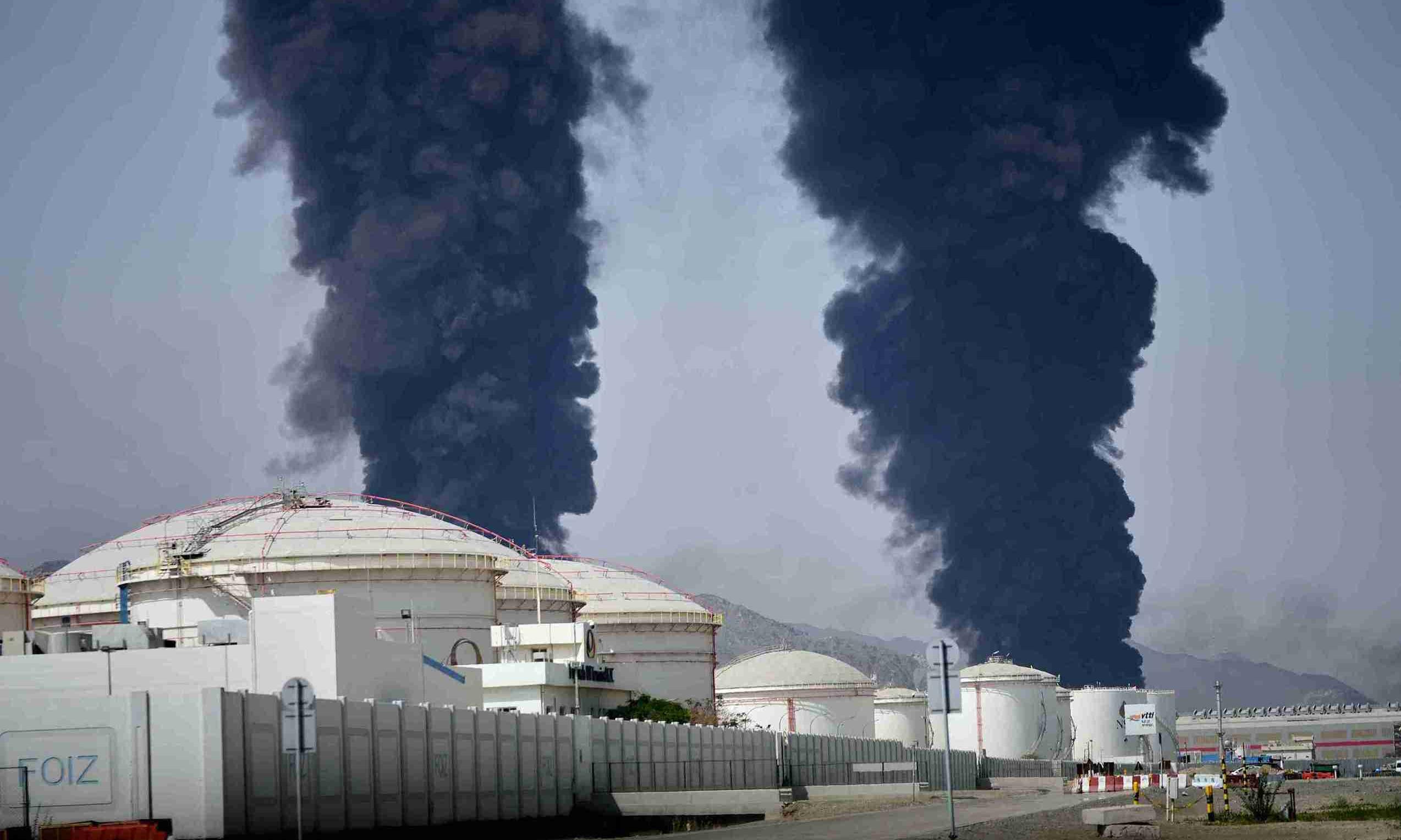 Live! Iran says ops normal on bombed Kharg Island; drone sets UAE oil  facility ablaze