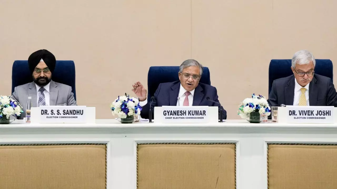 SS Sandhu, Gyanesh Kumar, Vivek Joshi