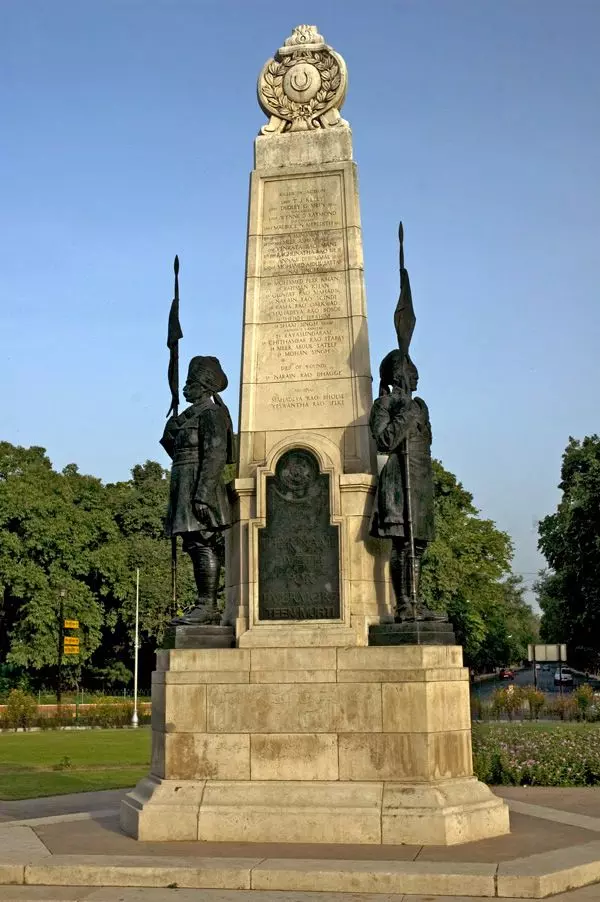 A memorial to the Imperial Service Cavalry Brigade in New Delhi. Photo: Wikimedia Commons