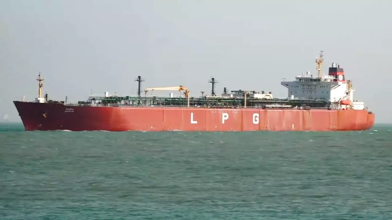 LPG tanker Shivalik, Iran war, Strait of Hormuz