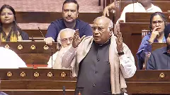Leader of Opposition in Rajya Sabha Mallikarjun Kharge