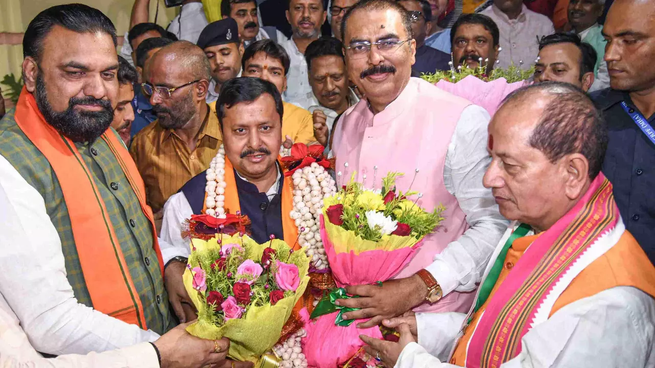 NDA swept all five Bihar seats Nitin Nabin