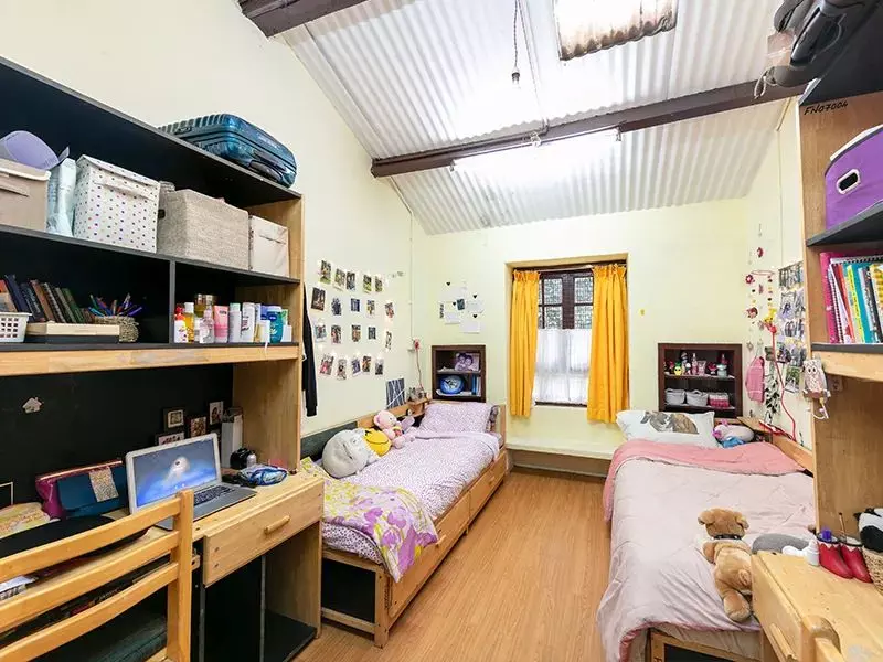 One of the dormitory rooms. Photo: Courtesy KIS