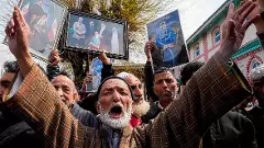 Protest in Srinagar
