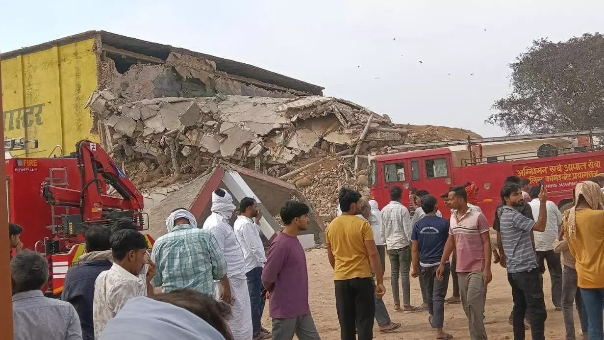 Prayagraj cold storage wall collapse